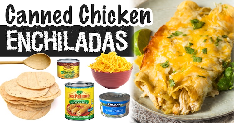 How To Make Enchiladas With Canned Chicken