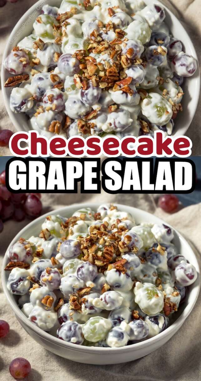 Cheesecake Grape Salad