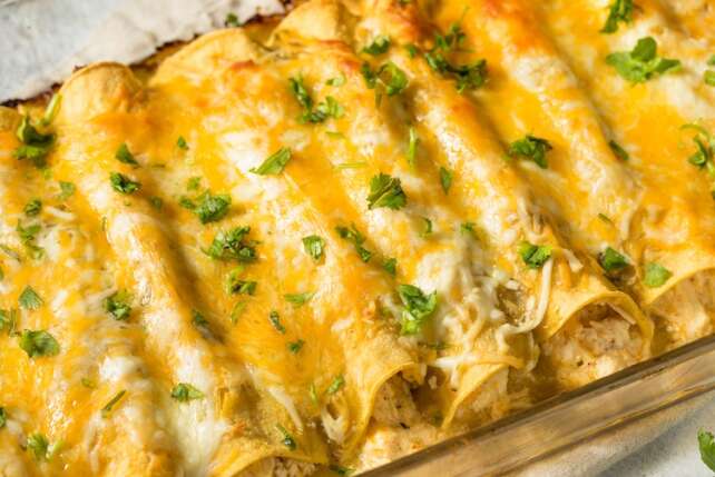 How To Make Enchiladas with Canned Chicken!