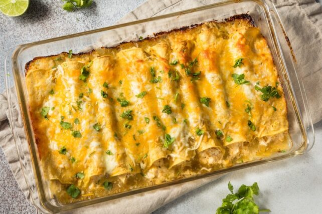 How To Make Enchiladas with Canned Chicken!